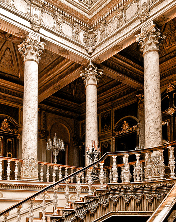 Instanbul - Dolmabahce Staircase