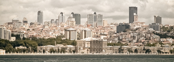 Istanbul - Dolmabahce from the Bosporus