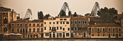 Cranes over Venice