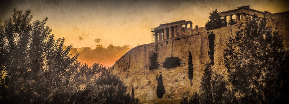 Athens - Acropolis Sunset