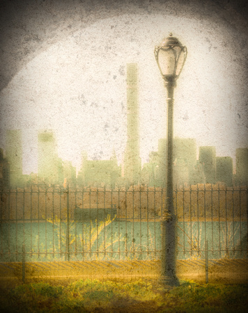 New York City - Lamp Post Dream