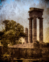 Rhodes Acropolis - Temple of Apollo