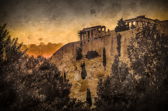 Athens - Acropolis Sunset