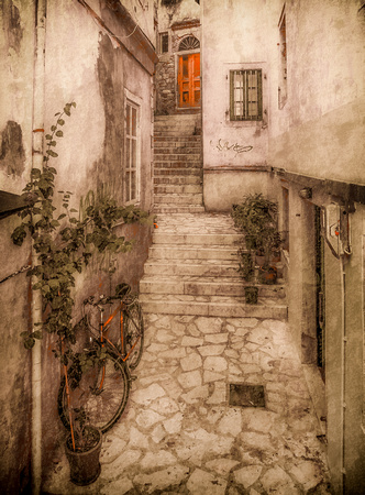 Corfu Town - Stepped Street