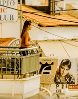 Girl on a Balcony